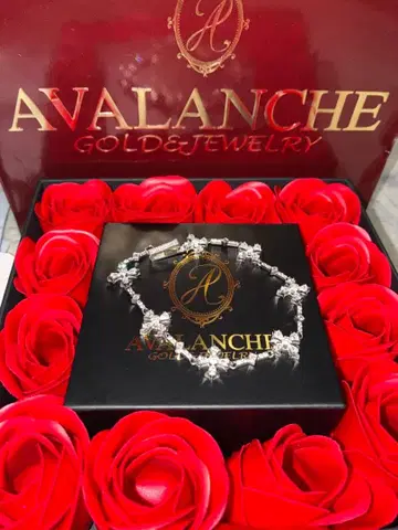 AVALANCHE 실버 크로스 팔찌