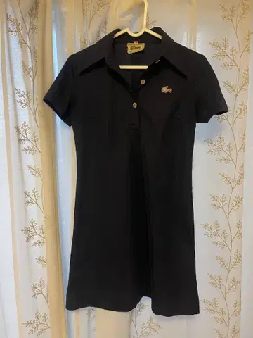 Lacoste 네이비 폴로 드레스 반팔