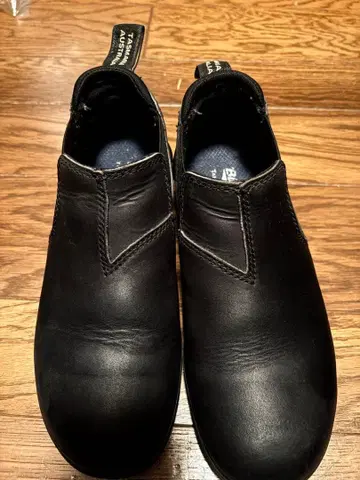 Blundstone 블랙 사이드 고어 부츠 3