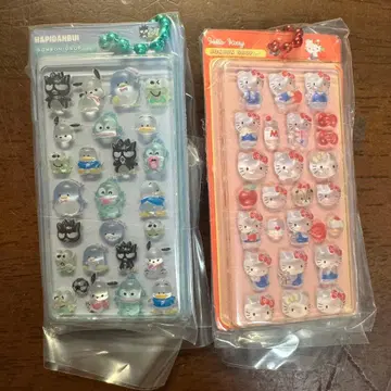 산리오 봉봉 드롭 씰 미니어처 가챠 하피단부이