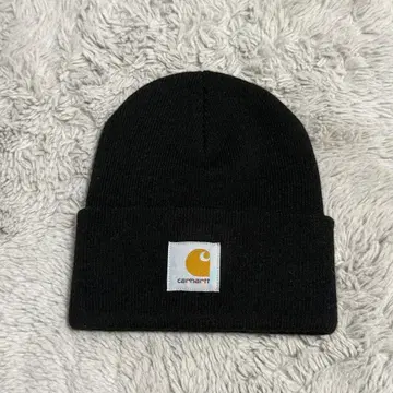[ 미사용 새상품 ] carhartt 블랙 니트 모자