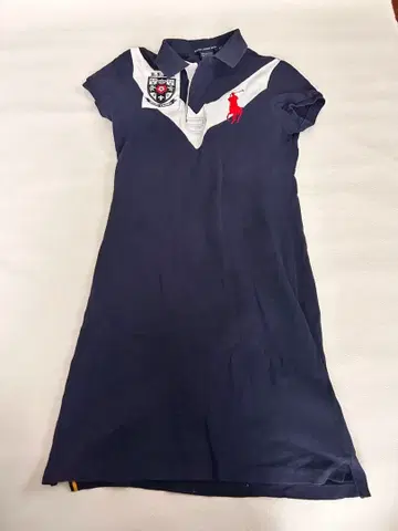 랄프 로렌 스포츠 빅 포니 폴로 원피스 네이비 S