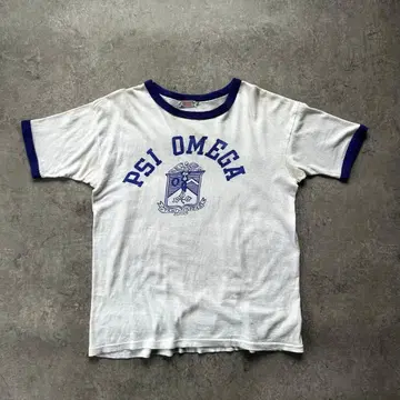60s Durack 링거 t셔츠 USA제 퍼플 PSI OMEGA