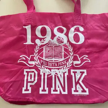 빅토리아 시크릿 백 에코백 PINK