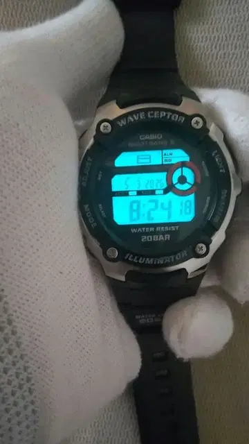 CASIO WAVE CEPTOR WV-M200 전파 시계