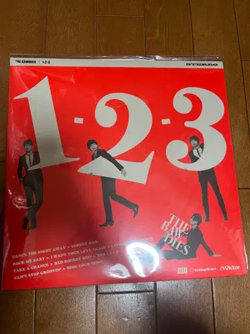 THE BAWDIES 1 2 3 LP 단종 레코드