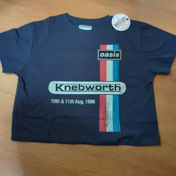 Oasis Knebworth T셔츠 1996 미사용 새상품