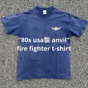 [레어] 90s usa제 anvil fire fighter t-shirt