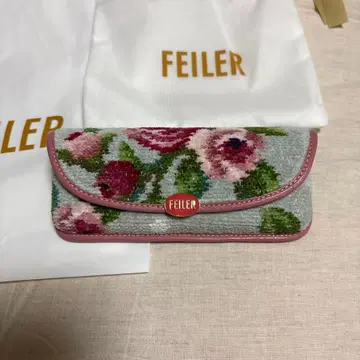 FEILER 꽃무늬 안경 케이스 랩핑 봉투 포함