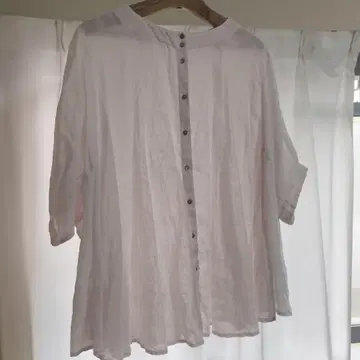 nest Robe 린넨 서클 플레어 블라우스