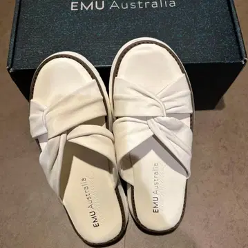 EMU Australia 에뮤 샌들 Silky 여성용 화이트 24