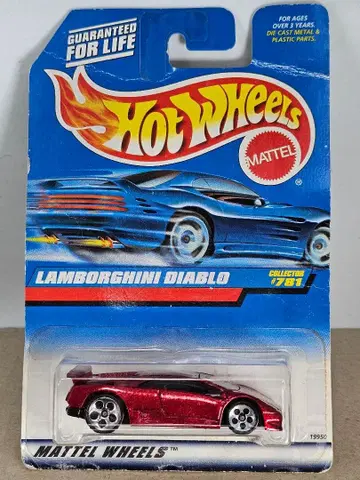 Hot Wheels 람보르기니 디아블로 메탈릭 레드