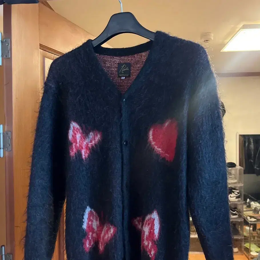 Girls Don't Cry Needles Mohair Cardigan Girls Don't Cry x Needles