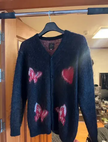 (XS, L) 니들스 X 걸스돈크라이 모헤어 가디건