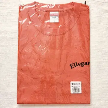 M ELLEGARDEN 티셔츠 오렌지 보물 상자 굿즈 엘르 미개봉 새상품