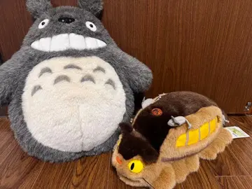 토토로 고양이 버스 봉제 인형 택 포함