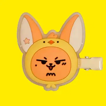 뿔바투 팬툰 헤어 클립 캡슐 토이 PPULBATU