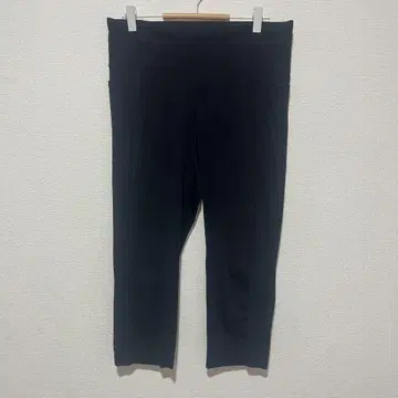 탱고 레깅스 시스루 밑단 LL 블랙 폴리에스테르 스포츠 루즈핏 홈웨어