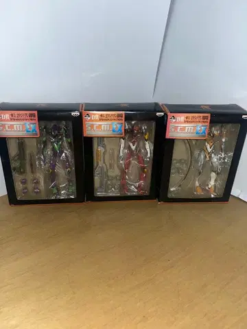 에반게리온 신극장판 제일복권 영호기 & 초호기 & 2호기 3체 피규어