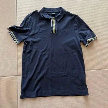 HUGO BOSS 네이비 피케 셔츠 L 사이즈