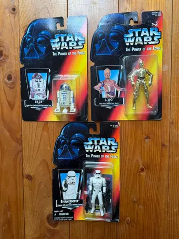 스타 워즈 피규어 세트 R2-D2 C-3PO 스톰트루퍼
