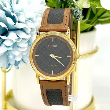 TISSOT 티쏘 STYLIST 스타일리스트 빈티지 쿼츠 손목시계