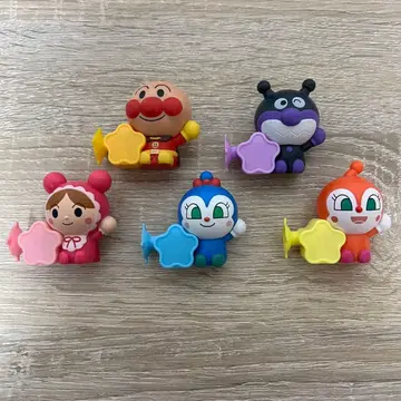 돌격! 호빵맨 찰싹 달라붙는 마스코트 전 5종 컴프 세트