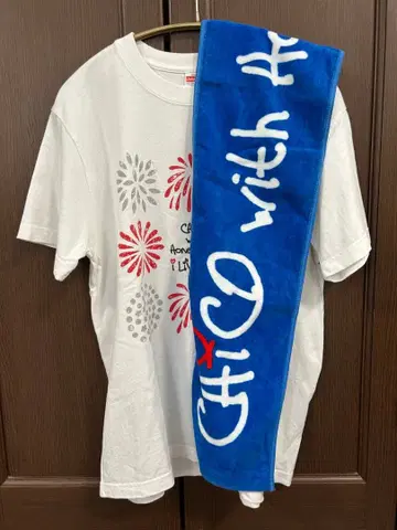 CHiCO with HoneyWorks 티셔츠 머플러 타월 2종 세트