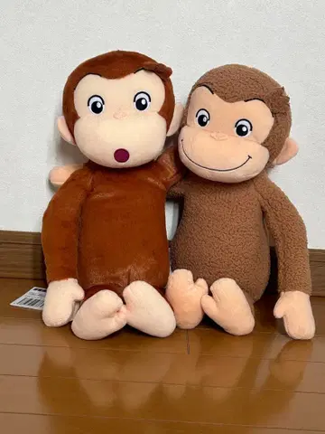 오자루의 조지 봉제 인형 2체 세트