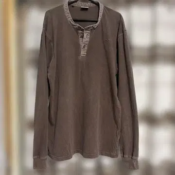 GYMSHARK 브라운 롱 슬리브 L