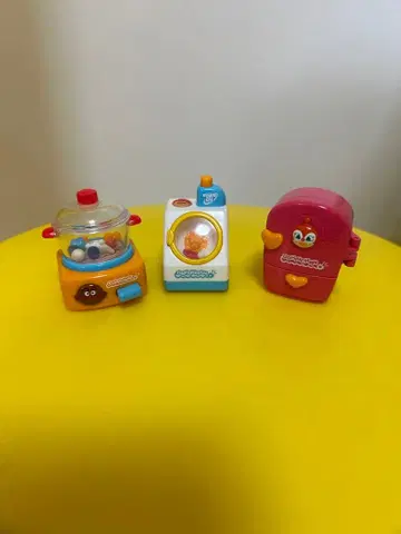레트로 호빵맨 팝콘 하우스 3 일괄 가챠 완구