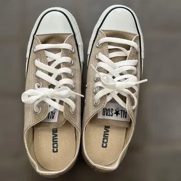CONVERSE ALL STAR 베이지 스니커즈
