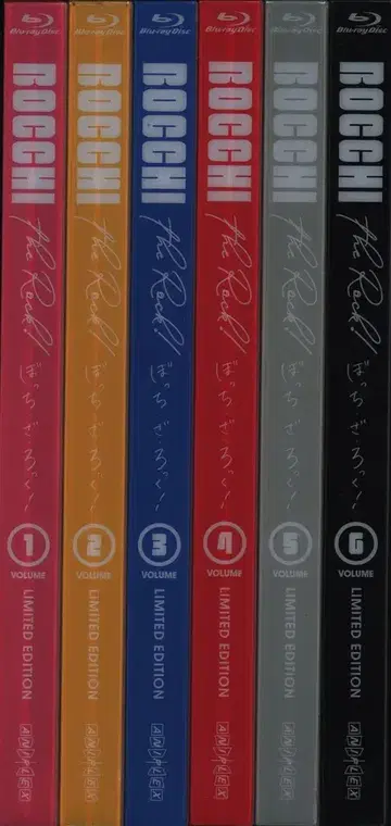 애니메이션 Blu-ray 봇치더록 완전 생산 한정판 전 6권 세트