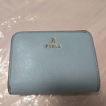 FURLA 까멜리아 컴팩트 지갑 아쿠아 마린