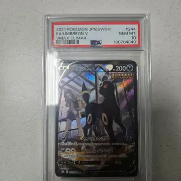 포켓몬카드 일판 블래키 v csr psa10