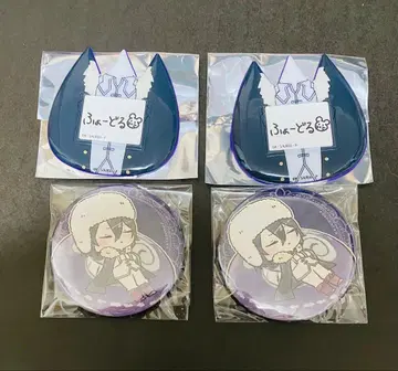 문호 스트레이독스 효도르 캔뱃지 4개 세트
