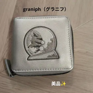 ASTRO CAT 실버 접이식 지갑 graniph (그라니프)
