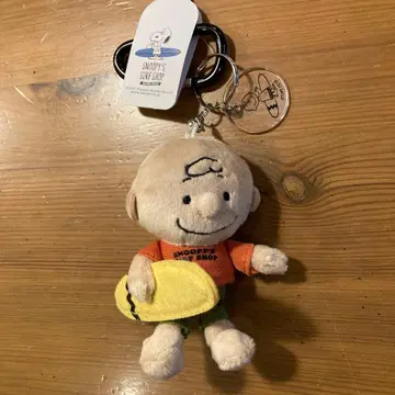 스누피 서프샵 카라비너 부착 마스코트 찰리 브라운