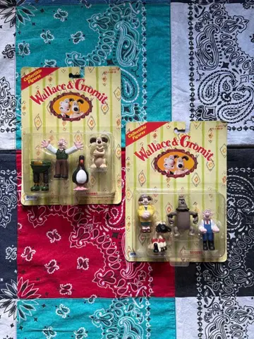 Wallace & Gromit 피규어 세트 미개봉
