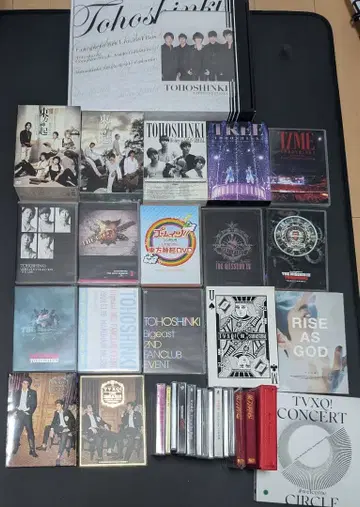 동방신기 LIVE 뮤직 클립 팬클럽 이벤트 DVD