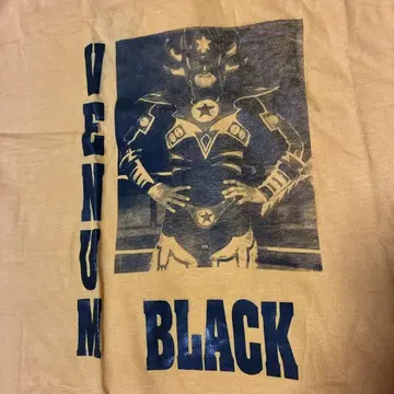 90s 당시 물건 AAA WWF T셔츠 VENUM BLACK 미착용