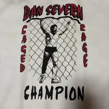 90s 당시 NWA UFC 프로레슬링 T셔츠 댄 스버른 종합격투기