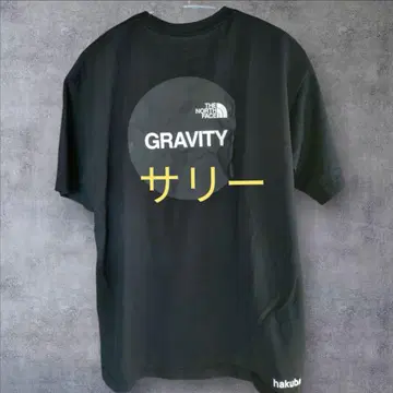 THE NORTH FACE 한정판 T셔츠 GRAVITY XL