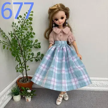 리카짱 의류 [ 677 ] 22cm 인형 의류 핸드메이드
