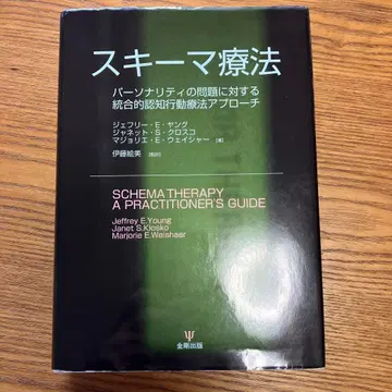 스키마 치료 : 성격 문제에 대한 통합적 인지행동치료 접근법