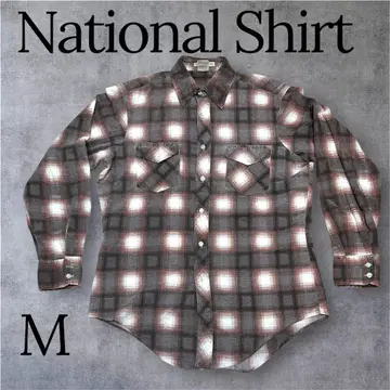 [ 톤 다운 컬러 ] National Shirt 웨스턴 플란넬 셔츠