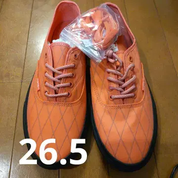 미사용 VANS 오렌지 스니커즈 26.5cm