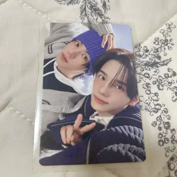 TWS weverse album 신유 도훈 유닛 트레이딩 카드