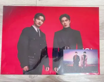[엽서 포함] 동방신기 POP-UP 한정판 클리어 포스터