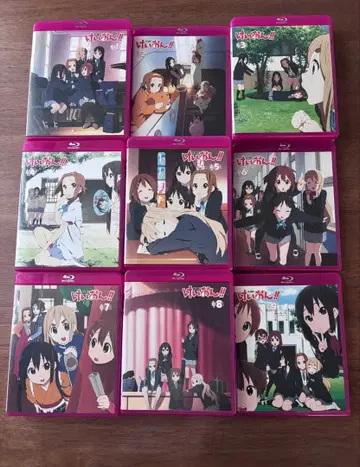 케이온!! 2기 Blu-ray 1~9권 세트